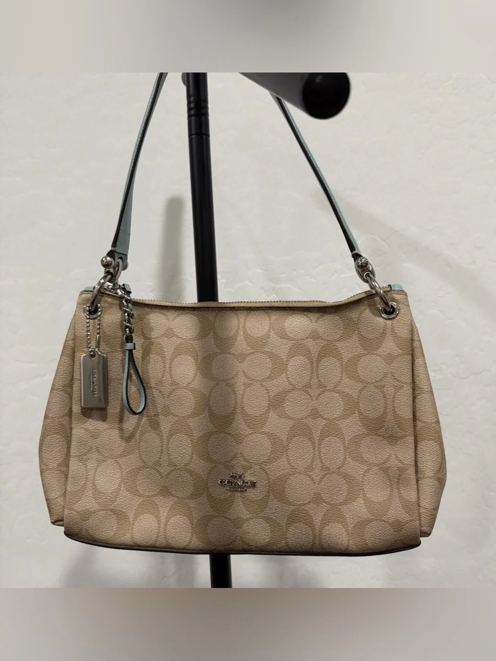 Coach Small Mia Shoulder Bag in Signature Canvas